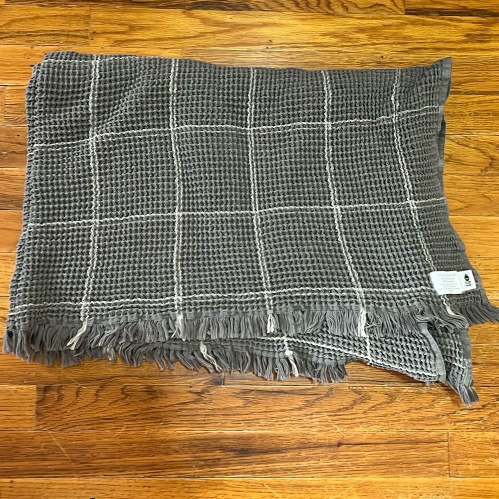 Boll & Branch Waffle Knit Throw